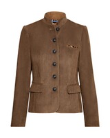 Cord-Stehkragenjacke, White Label