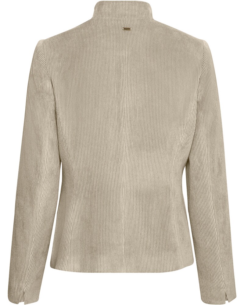 Cord-Stehkragenjacke, White Label