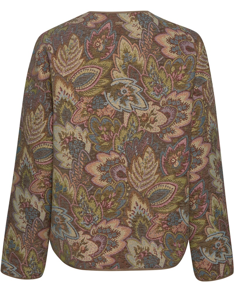 Jacquard-Jacke, White Label