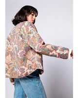 Jacquard-Jacke, White Label