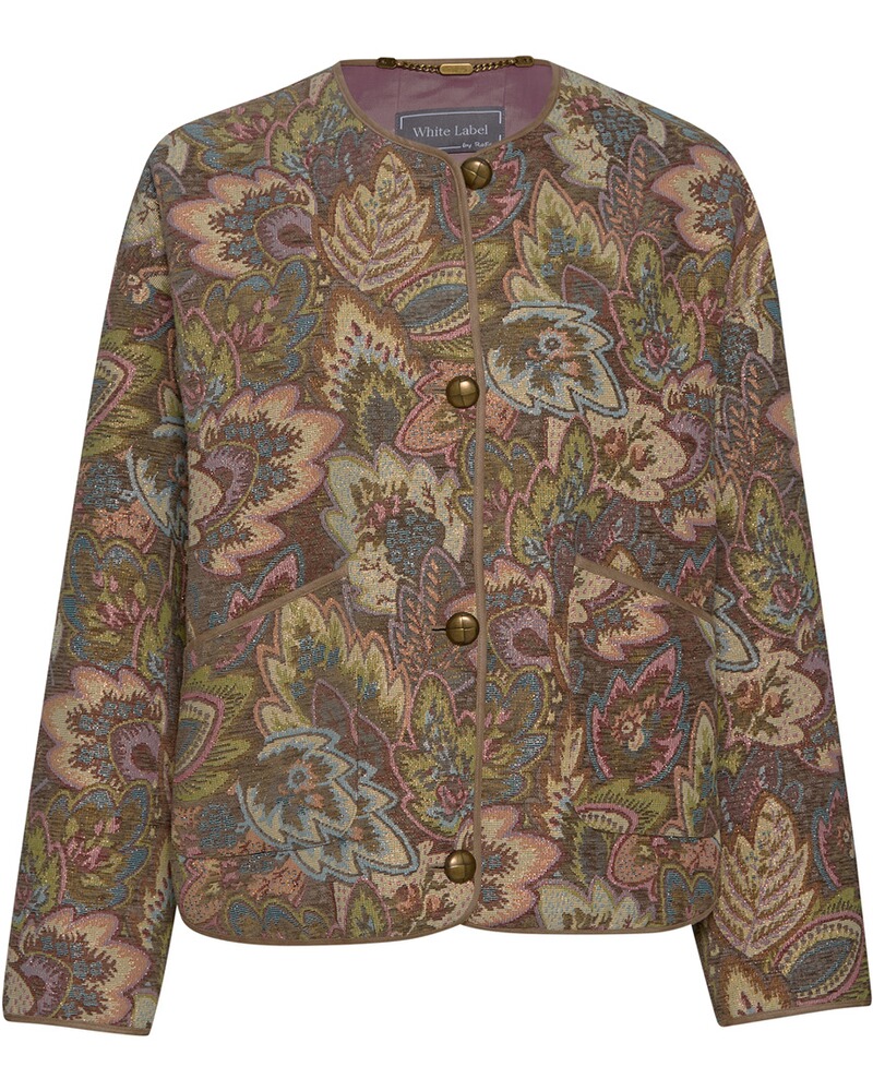 Jacquard-Jacke
