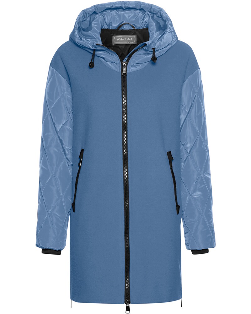 Materialmix-Winterjacke