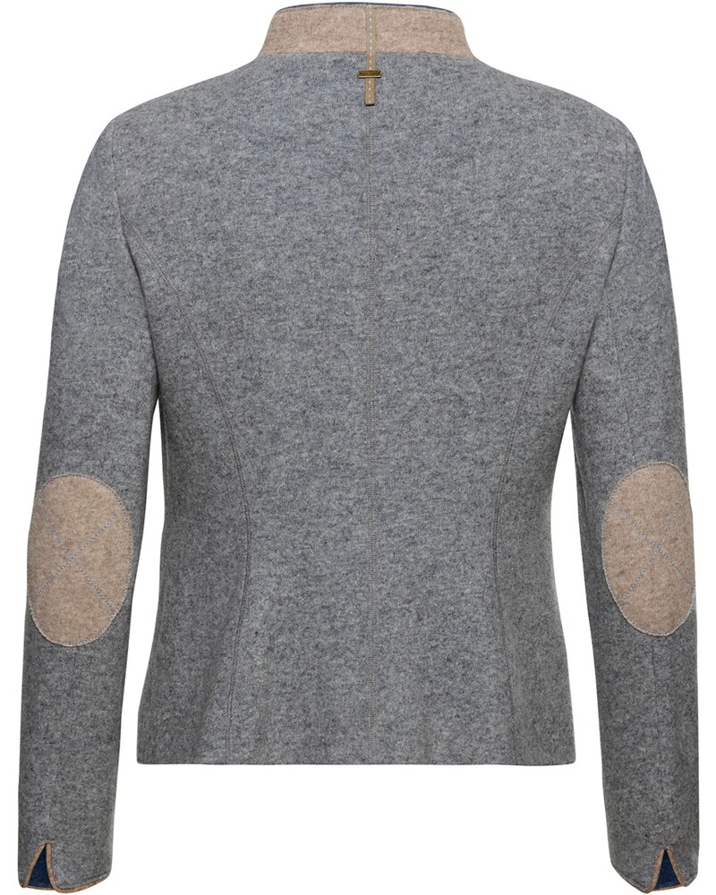 Stehkragenjacke, White Label