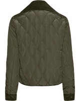 Veste courte matelassée en velours côtelé, Brigitte von Schönfels