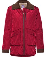 Lange Steppjacke mit Cord, Brigitte von Schönfels