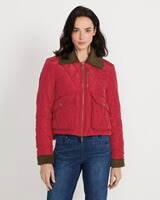Kurze Steppjacke mit Cord, Brigitte von Schönfels