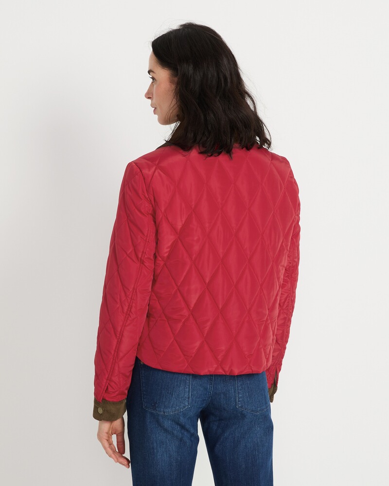 Kurze Steppjacke mit Cord, Brigitte von Schönfels