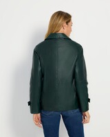 Veste en cuir nappa BvS Caban-St, Brigitte von Schönfels