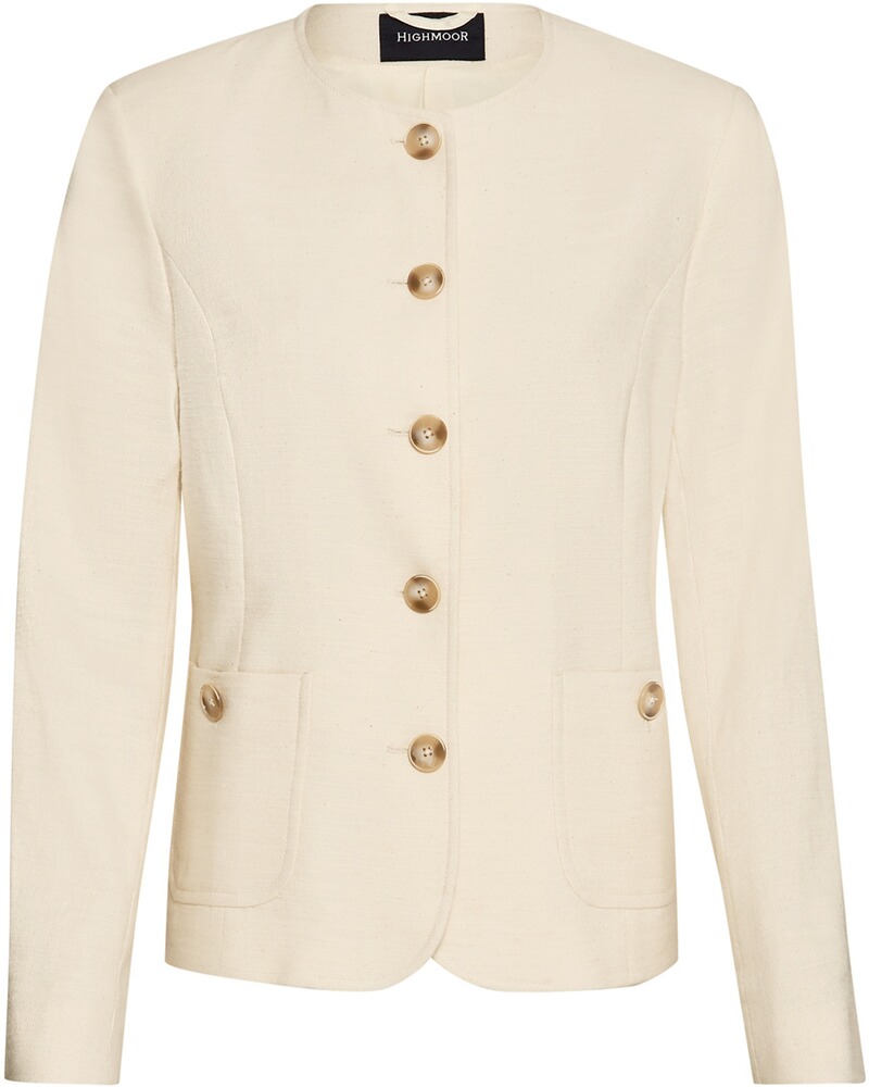 Kurze Rundhals-Jacke