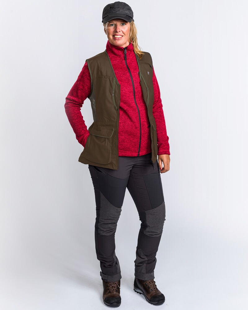 Damen Weste Dog Sports 2.0, Pinewood