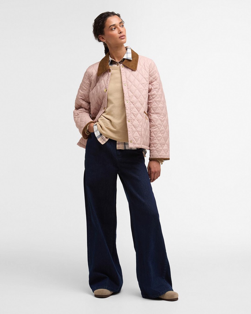 Steppjacke Icons Cropped Liddesdale, Barbour
