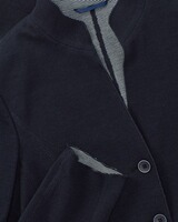 Piqué-Stehkragenjacke, HIGHMOOR