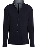 Piqué-Stehkragenjacke, HIGHMOOR