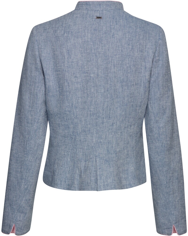 Kurze Fischgrat-Jacke, White Label