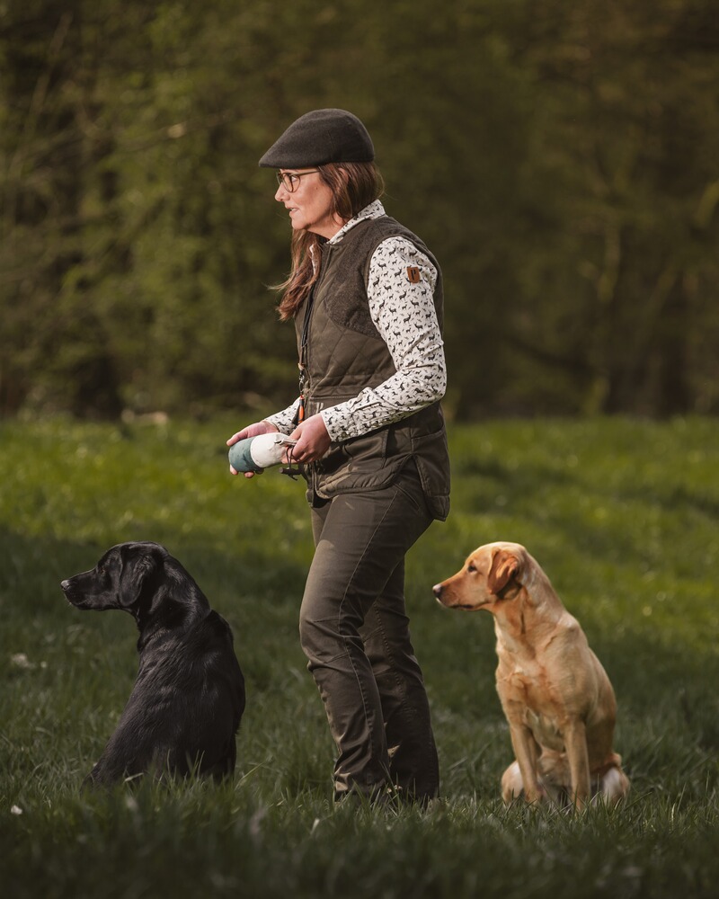 Mayfield olive hunting vest, P, Parforce Tradition