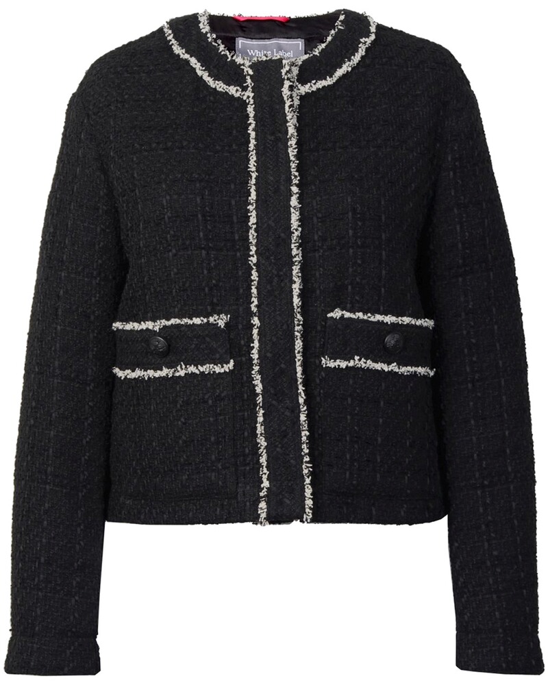 Bouclé-Jacke