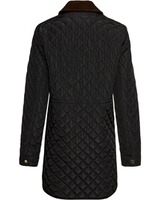 Veste matelassée BvS à col en velours côtelé, Brigitte von Schönfels