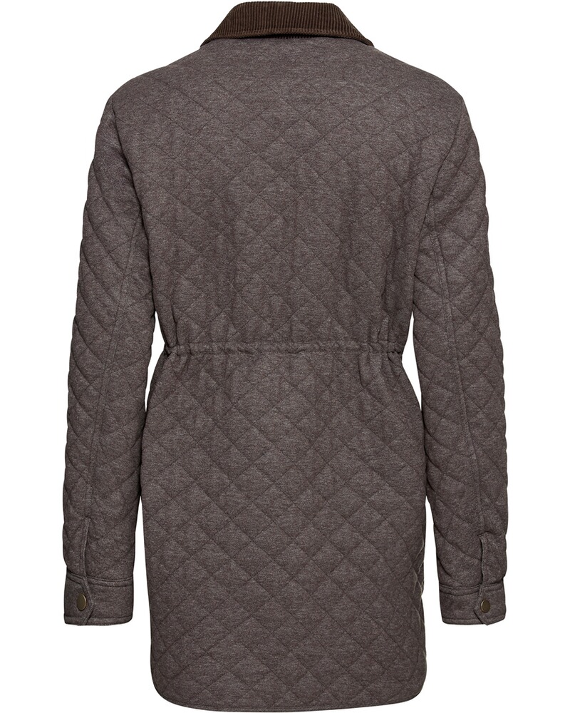 Steppjacke mit Cordkragen, Brigitte von Schönfels