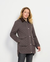 Steppjacke mit Cordkragen, Brigitte von Schönfels
