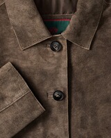 Veste courte en cuir marron RM, Reitmayer