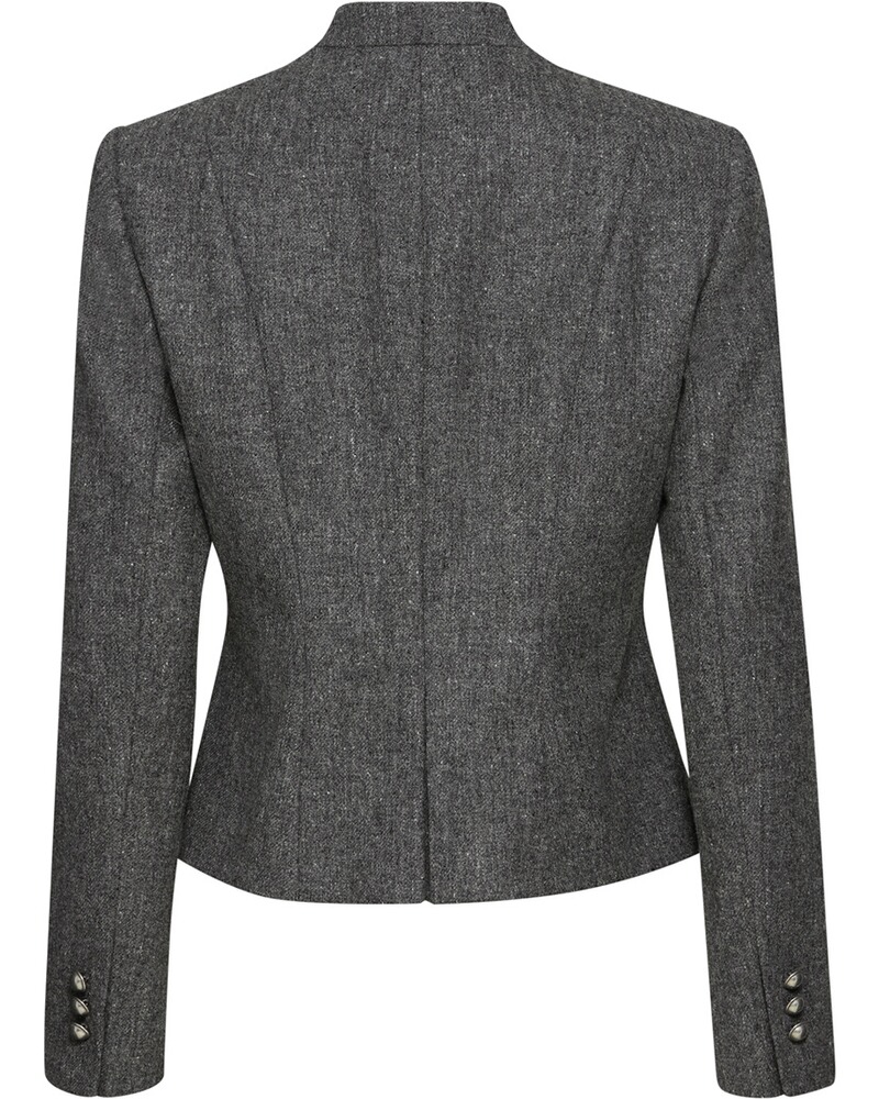 RM Short stand-up collar jacket, grey, Reitmayer