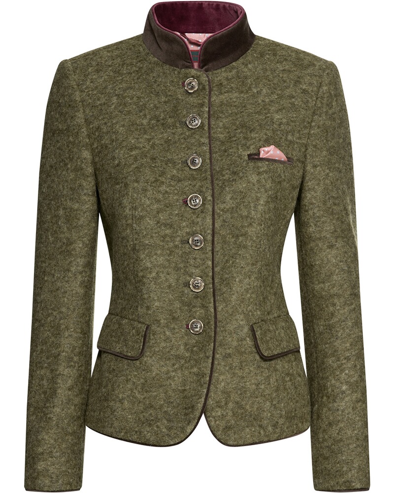 Walk-Stehkragenjacke