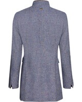 Tweed-Gehrock mit Samtdetails, REITMAYER