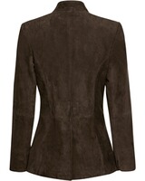 Lederjacke mit Stehkragen, Reitmayer
