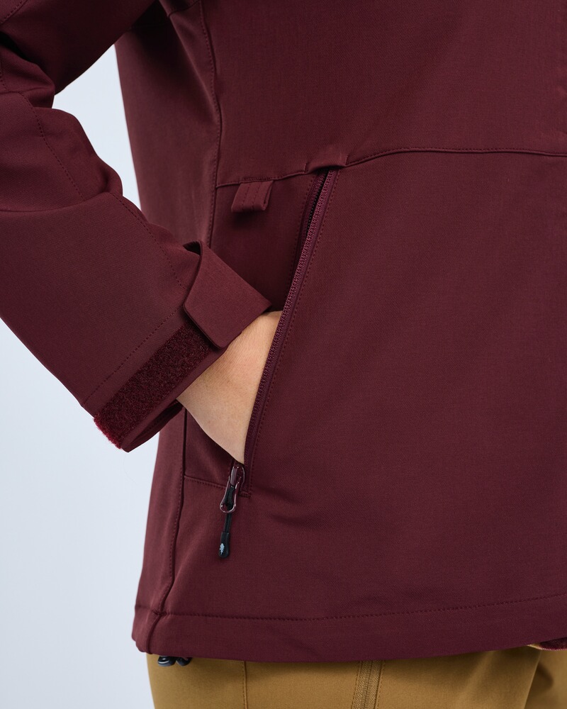 Damen Hundesportjacke Hybrid Stretch, Pinewood