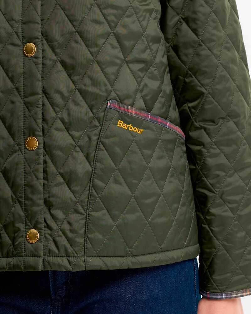 Steppjacke Icons Cropped Liddesdale, Barbour