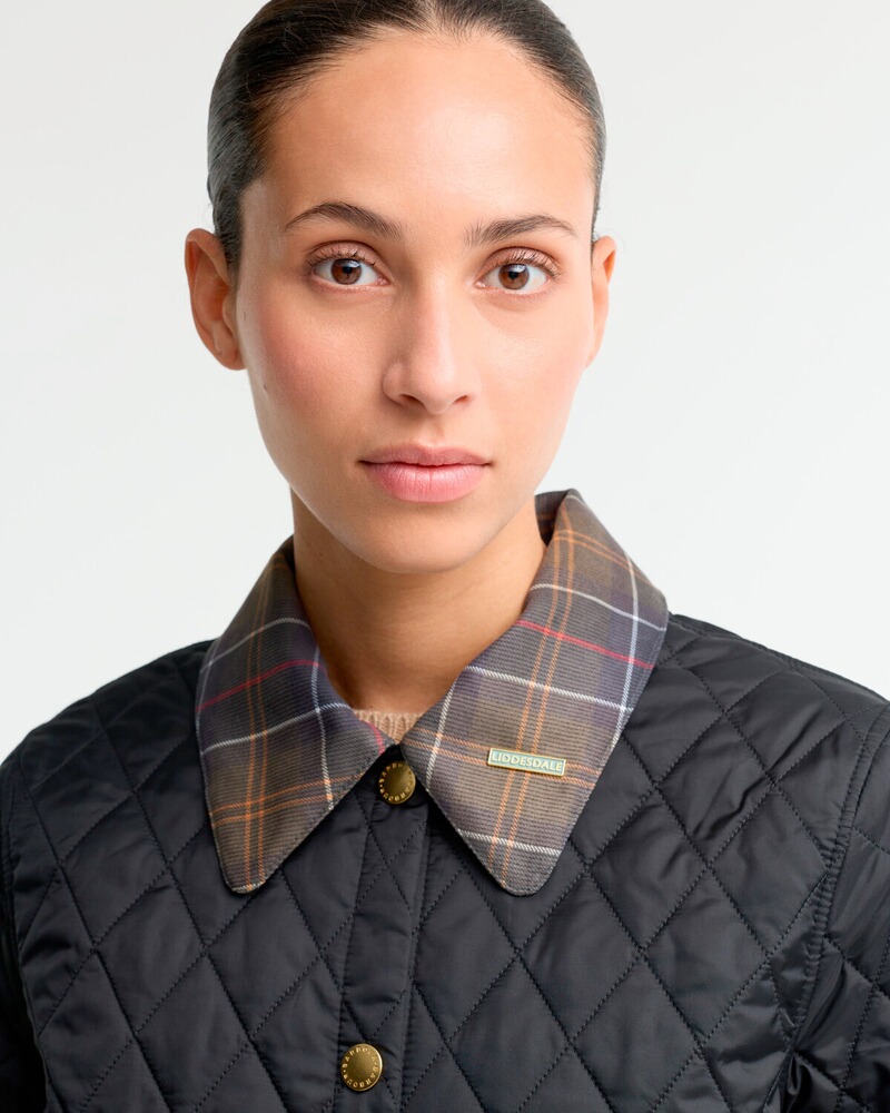 Steppjacke Icons Cropped Liddesdale, Barbour