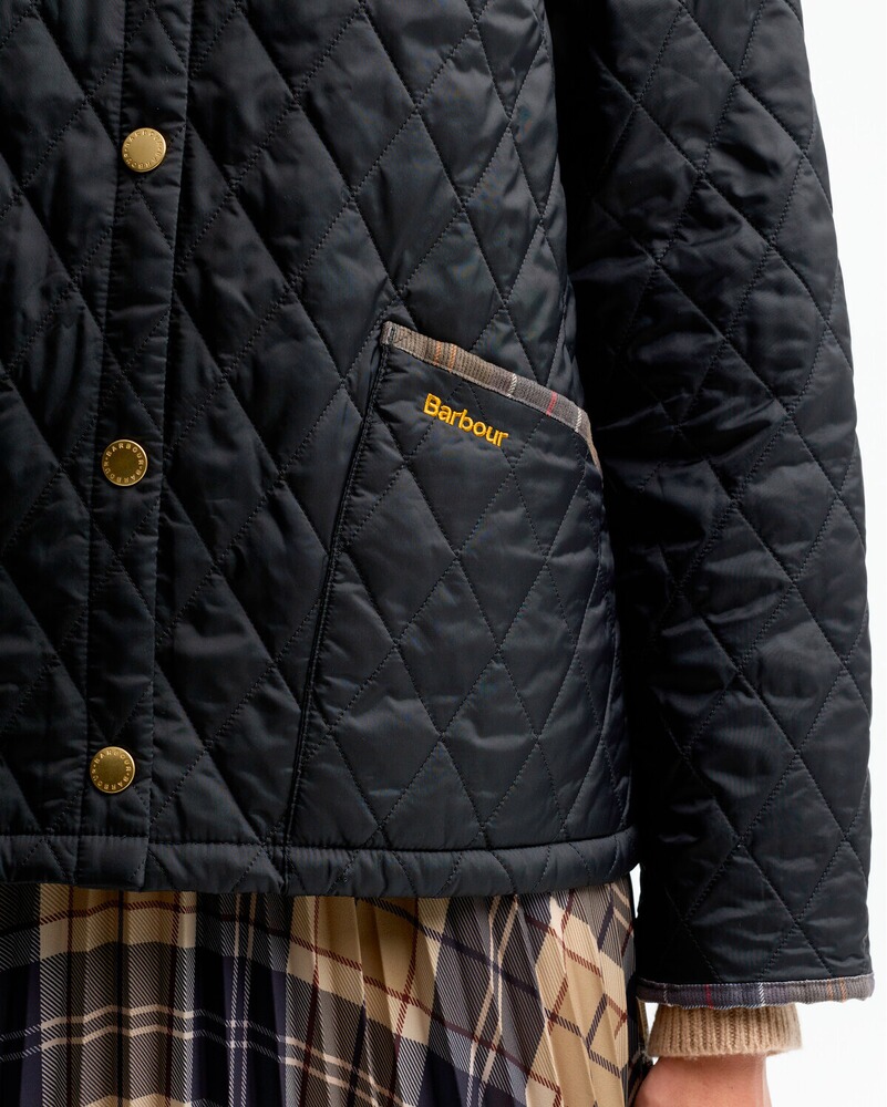 Steppjacke Icons Cropped Liddesdale, Barbour