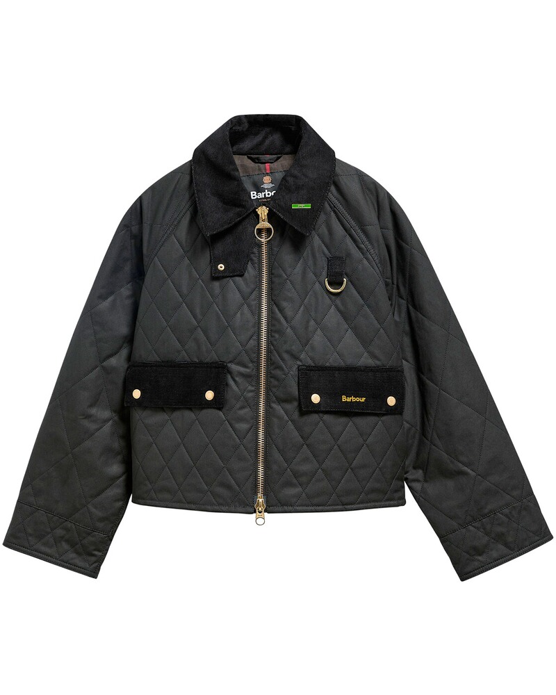 Gesteppte Wachsjacke Spey