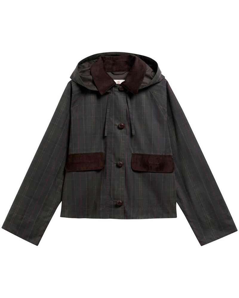 Wachsjacke Adina Checked