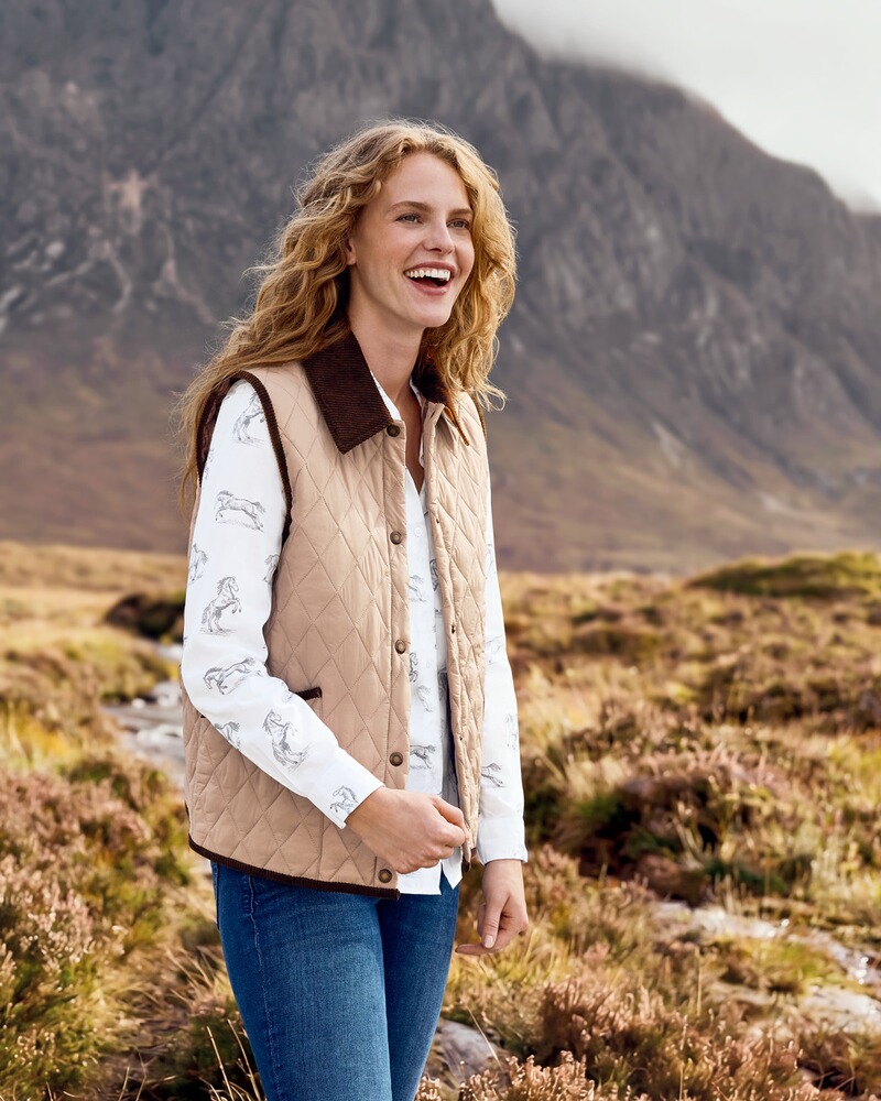 Bluse Safari Pferd, Barbour