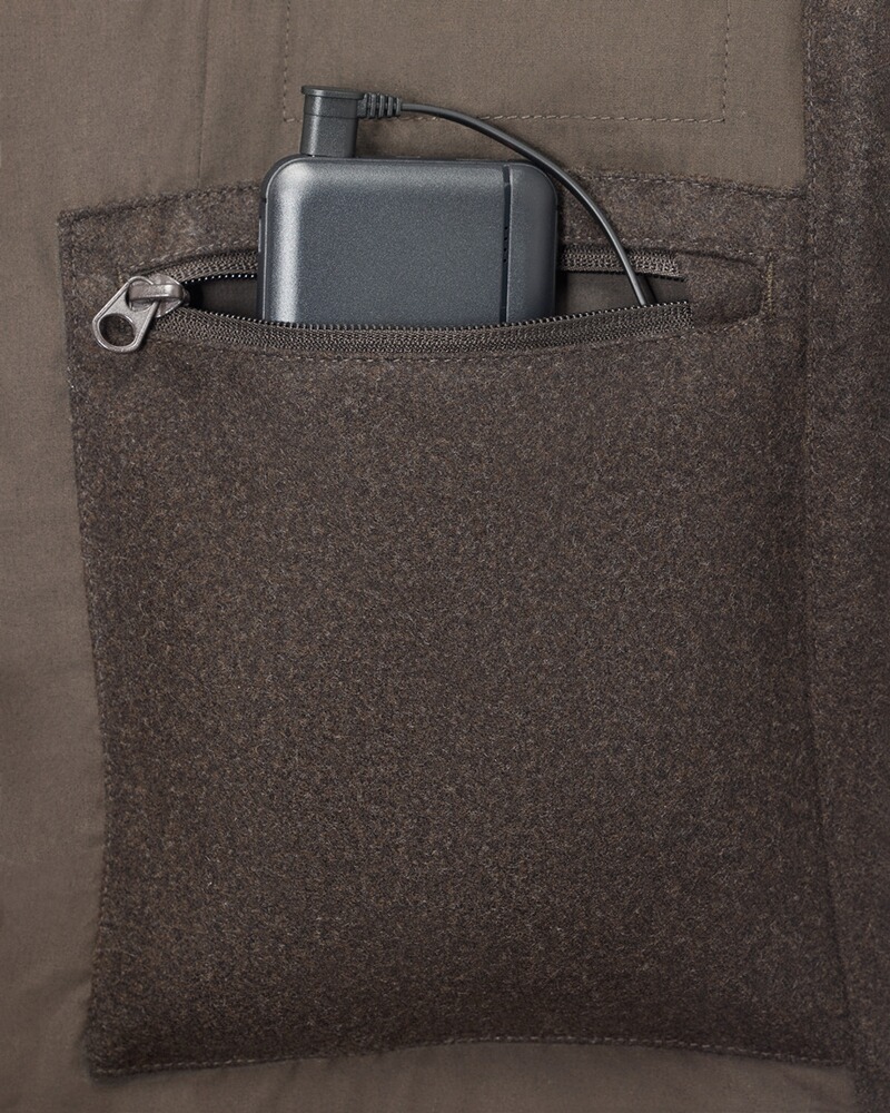 Ryeland brown heated vest, P, Parforce Ultimate