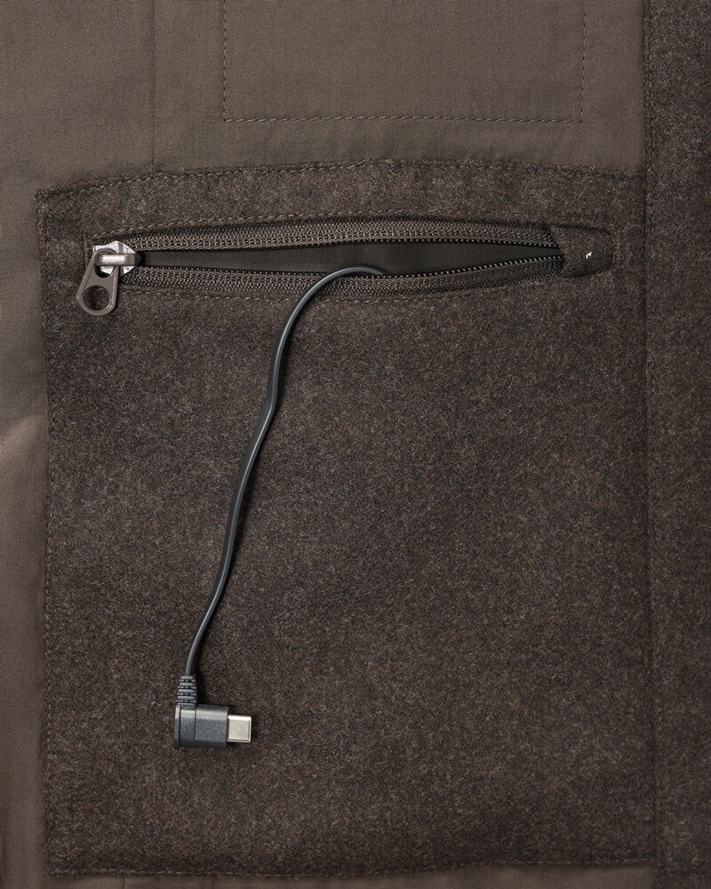 Ryeland brown heated vest, P, Parforce Ultimate