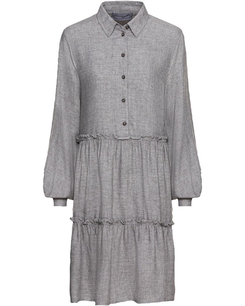 Flanell-Stufenkleid