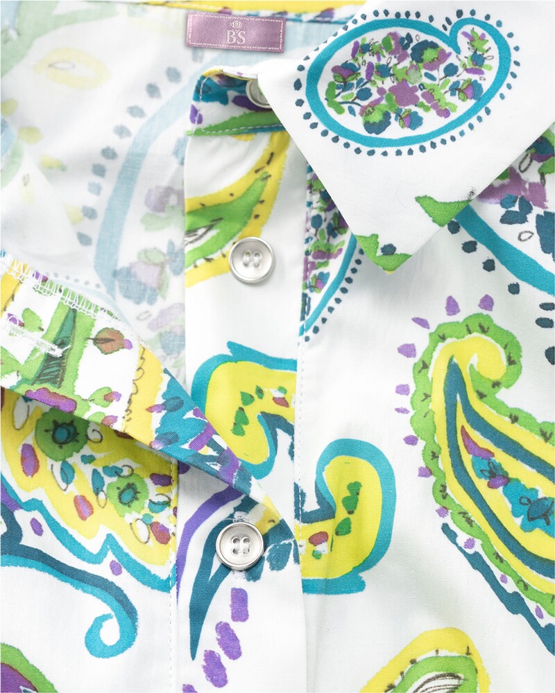 Midi-Kleid mit Paisley-Muster, Brigitte von Schönfels