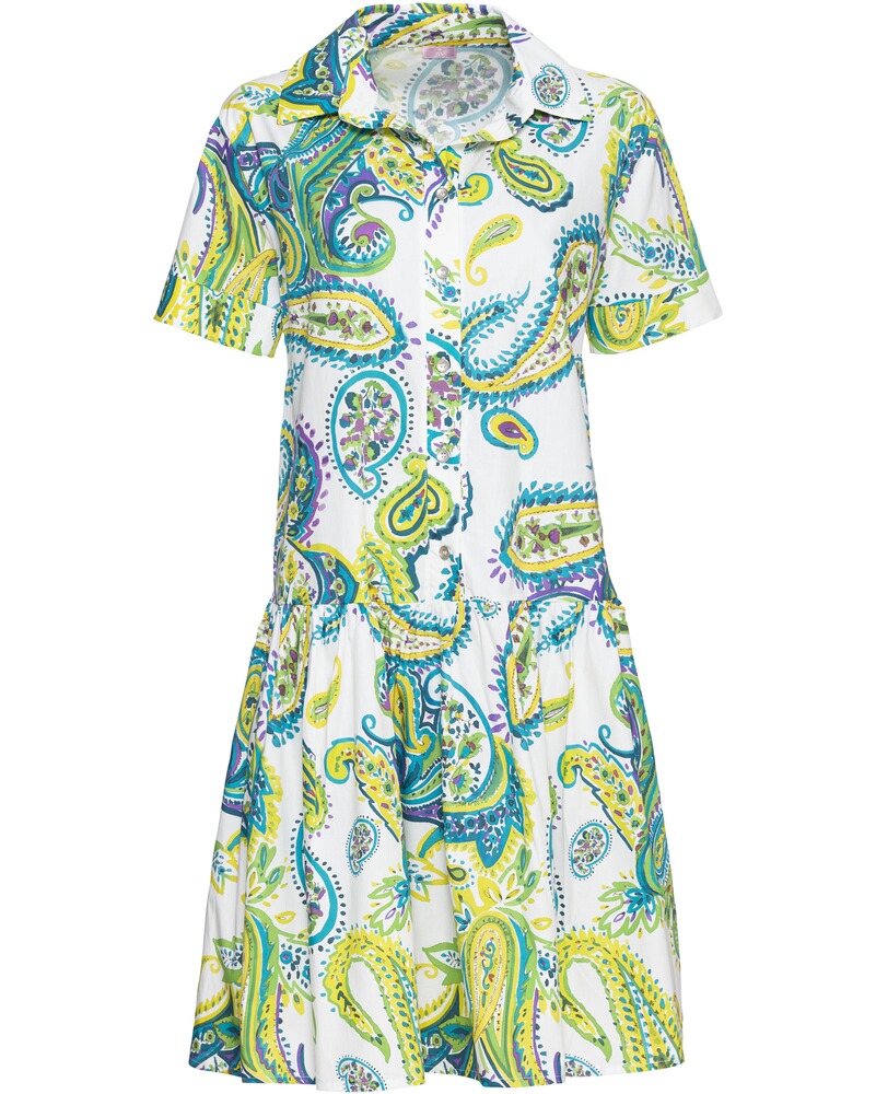 Midi-Kleid mit Paisley-Muster