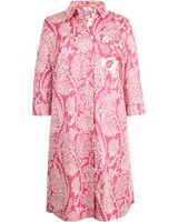 Florales Hemdblusenkleid, Brigitte von Schönfels