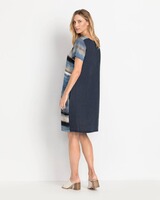 Streifen-Kleid Aquarell, HIGHMOOR
