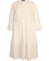 Leinen-Stufenkleid, White Label