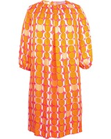 Midi-Kleid mit Retro-Muster, White Label