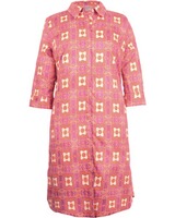Hemdblusenkleid im Retro-Style, White Label