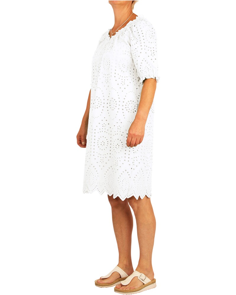 Kleid mit Madeira-Spitze, White Label