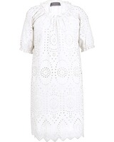 Kleid mit Madeira-Spitze, White Label