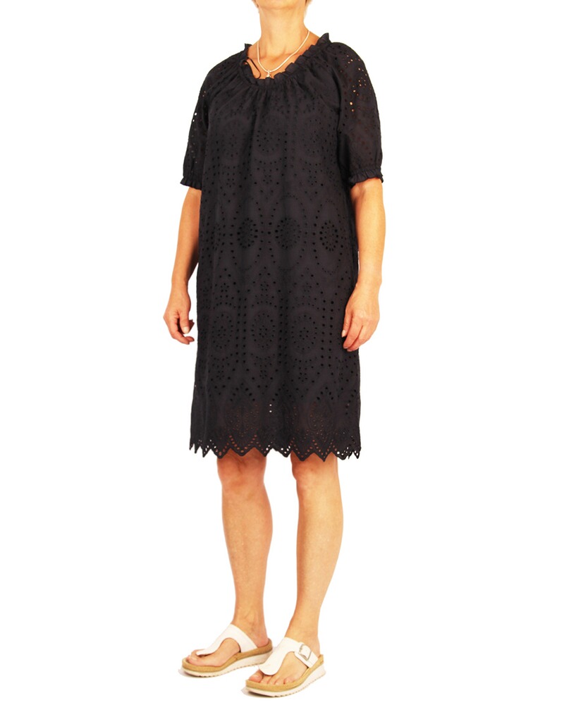 Kleid mit Madeira-Spitze, White Label