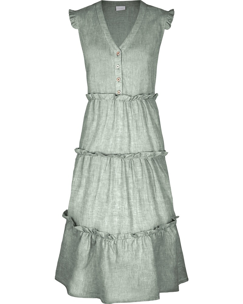 Maxi-Leinenkleid Klea