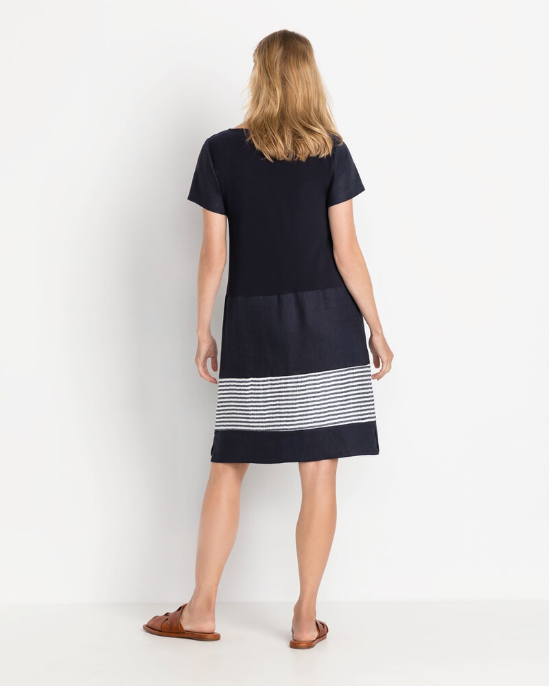 Kleid mit Blockstreifen, HIGHMOOR